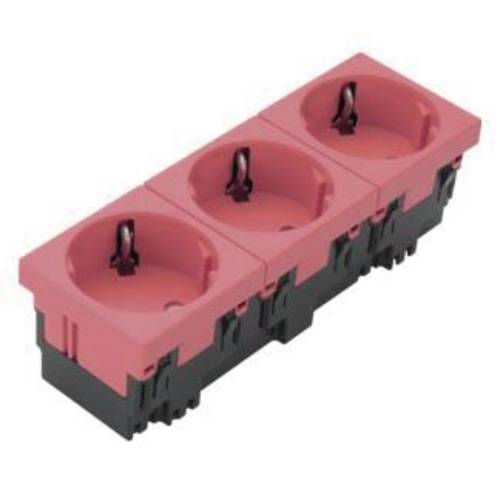 ESR3332004 Elektro-Sockelleisten-Zubehör Tehalit Steckdosencontainer Orange 1 St.