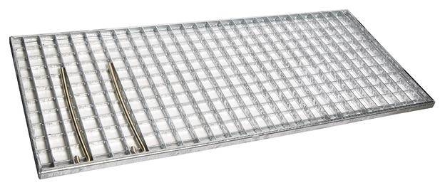 Hager ZAY90275 Bodenrost (B x H) 890 mm x 45 mm Stahl 1 St.