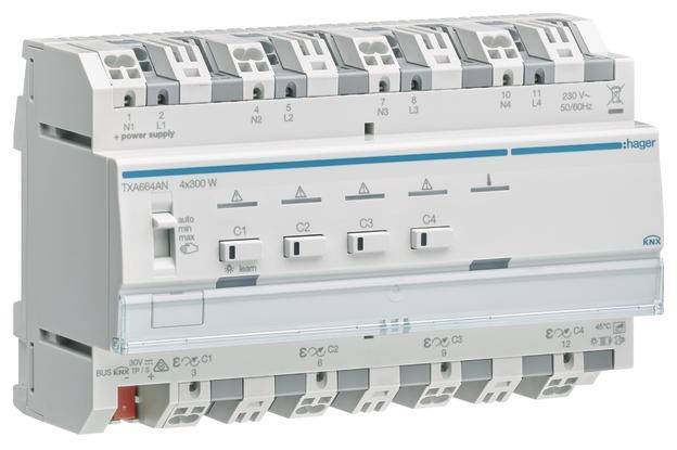 Hager KNX TXA664AN Dimmaktor-0