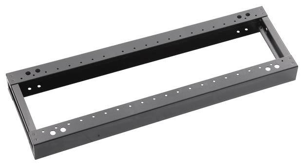 Hager MES-RS135401 Reihensockel (B x H) 1349 mm x 100 mm Stahl Schwarz 1 St.