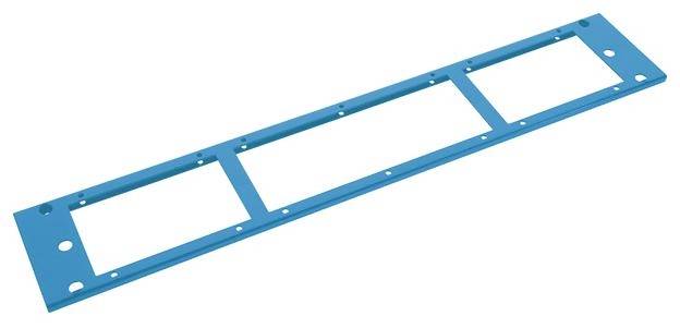 Hager MES-SOBA852A Blende Stahl 1 St.