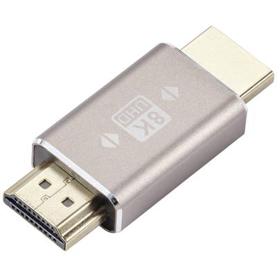 Ein HDMI-Adapter mit 8K UHD-Kennzeichnung, geeignet für hochauflösende Videoverbindungen zwischen kompatiblen Geräten.