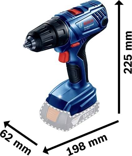 Powertools Bosch GSR 180 LI (2x2,0Ah Case) 06019F8109 Baumarkt & Garten Werkzeuge-2