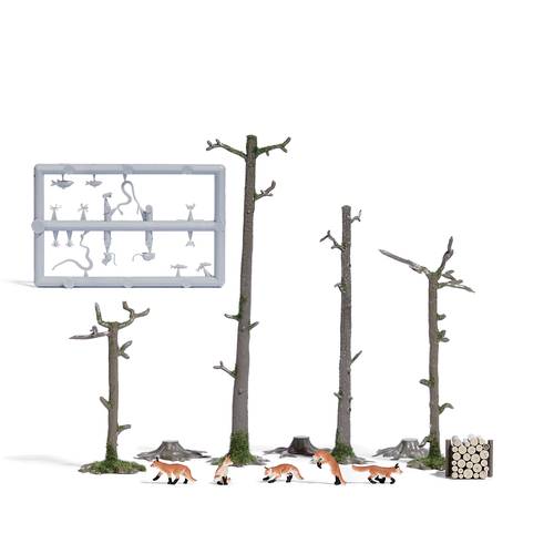 Busch H0 Füchse Fertigmodell