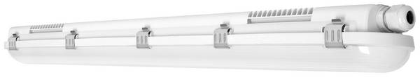 LEDVANCE 4058075300828 LED-Feuchtraumleuchte LED LED fest eingebaut 40 W Neutralweiß Grau