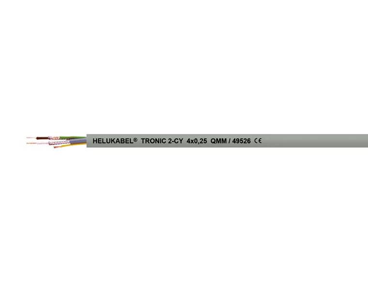 HELUKABEL 49526-500 Digitalkabel LiYY 4 x 0.25 mm² Grau 500 m