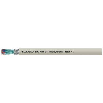 Mehradriges Kabel mit der Aufschrift 'HELU KABEL' und Kabelspezifikationen, geeignet für industrielle Anwendungen.