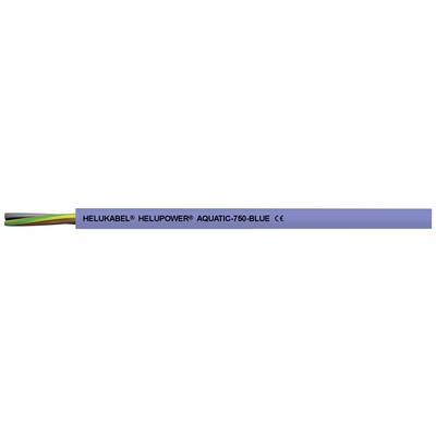 Ein Kabel mit der Beschriftung 'HELUKABEL HELUDATA AQUATIC-TC-BLUE'. Es enthält mehrere isolierte Adern in verschiedenen Farben.