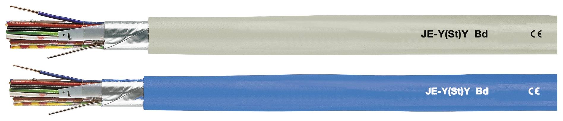 HELUKABEL 48520-100 Fernmeldekabel 4 x 0.8 mm² Blau 100 m