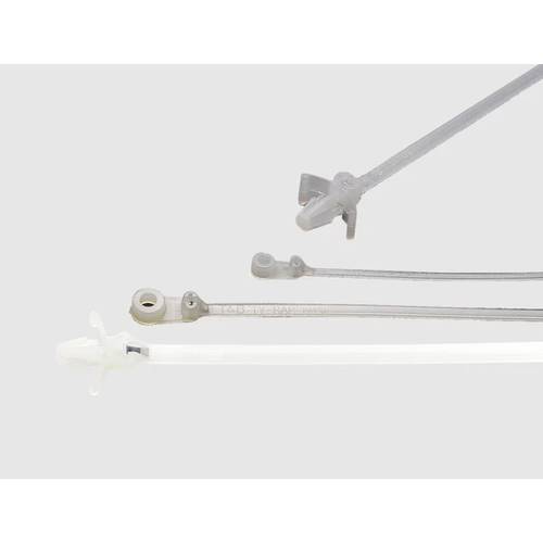 Helukabel 91103-1000 TY 38M Kabelbinder 200 mm 4.7 mm Transparent mit Metallzunge 1000 St.