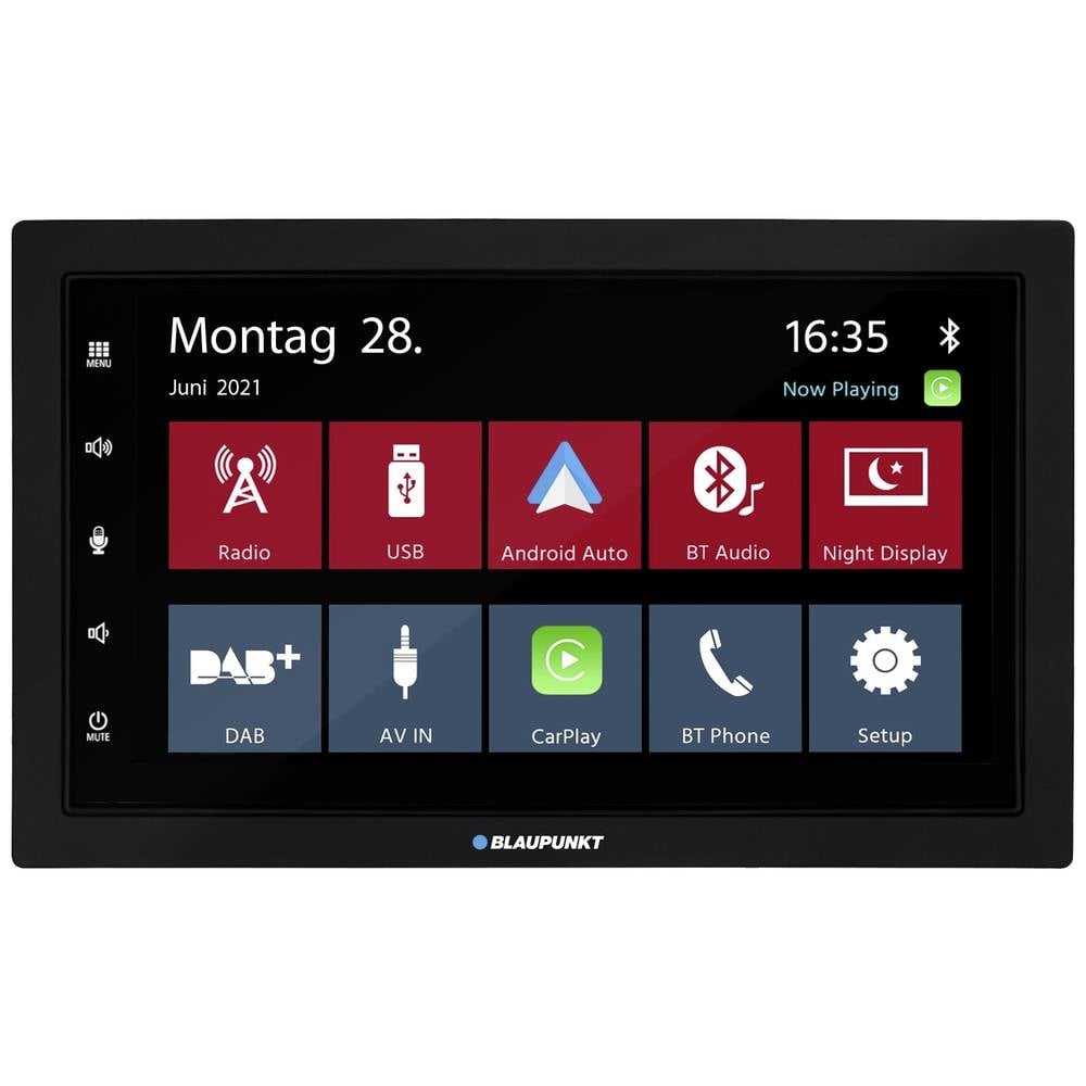 Blaupunkt Mannheim 600 DAB Autoradio met scherm dubbel DIN Android Auto, Aansluiting voor stuurbedie