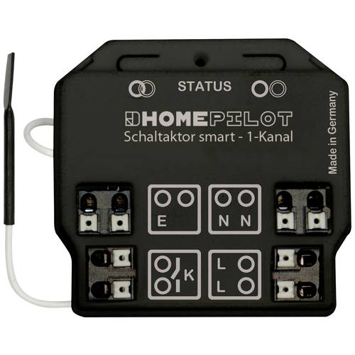11941001 HOMEPILOT 1-Kanal Funk Schaltaktor Unterputz
