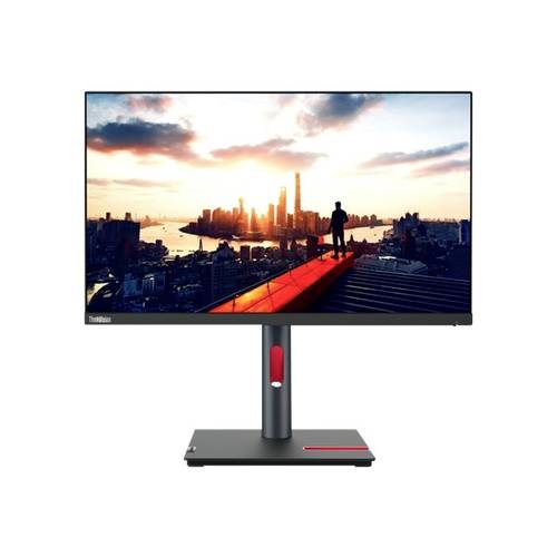 Lenovo ThinkVision P24h-30 LED-Monitor EEK E (A - G) 60.5 cm (23.8 Zoll) 2560 x 1440 Pixel 16:9 4 ms DisplayPort, Audio-...