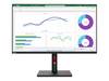 Lenovo ThinkVision T32p-30 LED-Monitor EEK F (A - G) 80 cm (31.5 Zoll) 3840 x 2160 Pixel 16:9 4 ms DisplayPort, Audio-Line-out, HDMI®, USB-C®, USB-A (USB 3.2 Gen 1) IPS LED