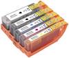 Renkforce Druckerpatrone ersetzt Canon PGI-570PGBK XL, CLI-571BK XL, CLI-571C XL, CLI-571M XL, CLI-571Y XL Kompatibel Kombi-Pack Schwarz, Photo Schwarz, Cyan, Magenta, Gelb RF-5655916