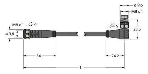 Turck Aktuator- u. Sensorleitung