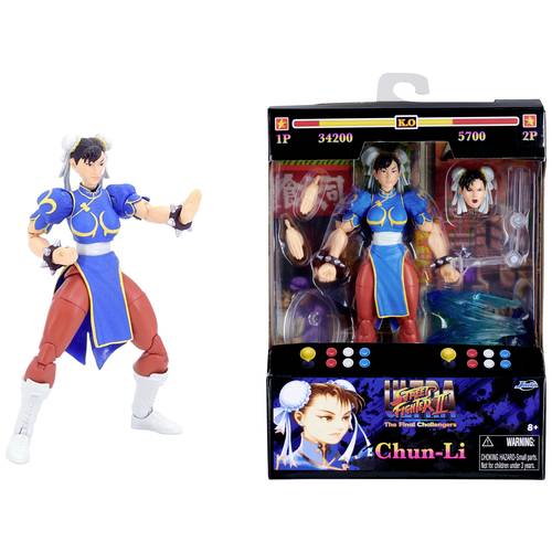 Jada Toys Street Fighter II Chun-Li 6 Figure
