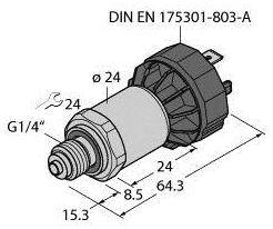 Turck Drucktransmitter PT1A-1040-I2-DA91