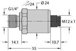 Turck Drucktransmitter PT010R-1104-I2-H1143