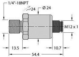Turck Drucktransmitter PT100PSIG1103I2H1143