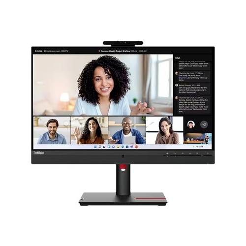 Lenovo ThinkVision T24mv-30 LED-Monitor EEK E (A - G) 61 cm (24 Zoll) 1920 x 1080 Pixel 16:9 4 ms DisplayPort, Audio-Lin...