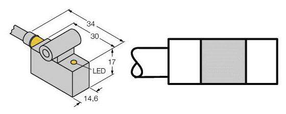 Turck Magnetfeldsensor NPN BIM-IKT-AN6X 46201