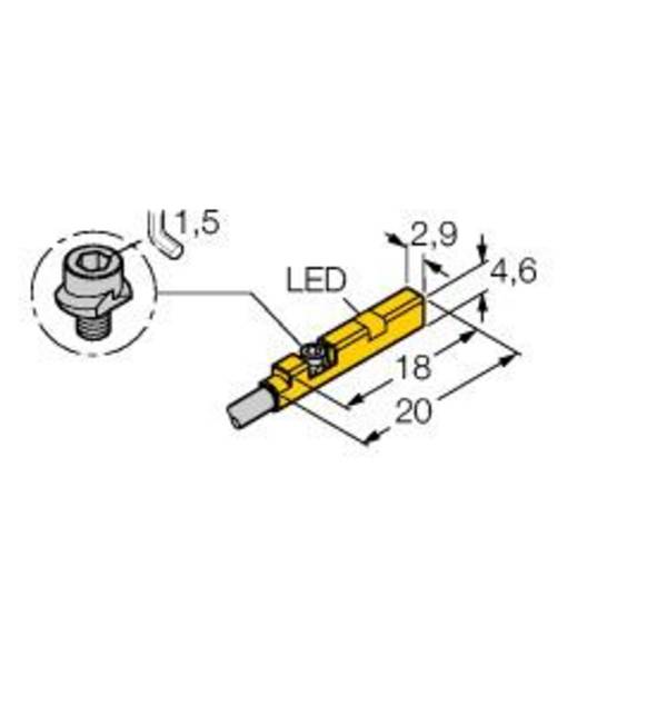 Turck Magnetfeldsensor BIM-UNR-AP6X
