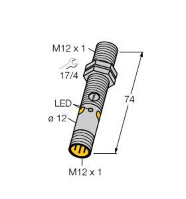 Turck Opto-Sensor M12PRQ8
