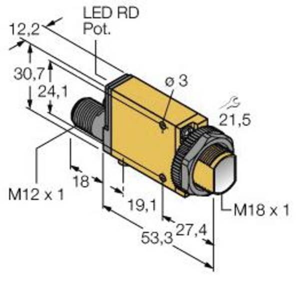 Turck Einweglichtschranke SM31RLMHSQD
