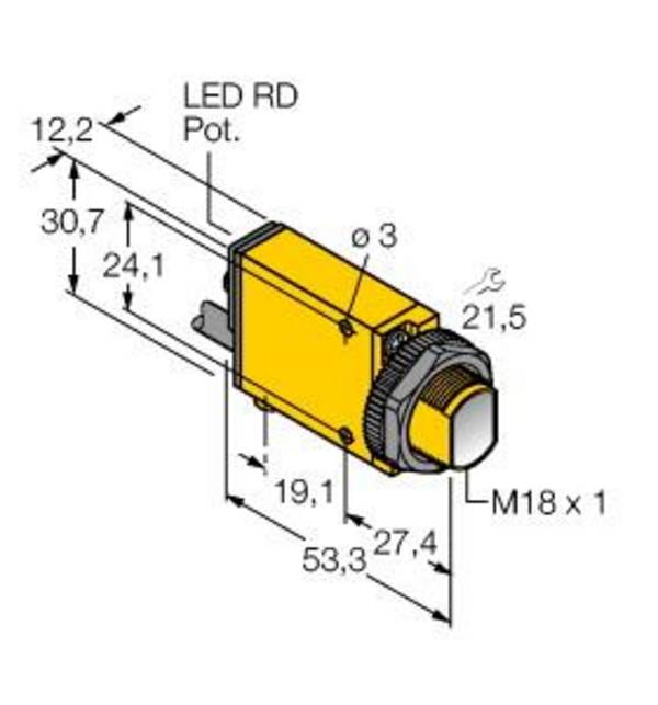 Turck Einweglichtschranke SM31RMHSQDP