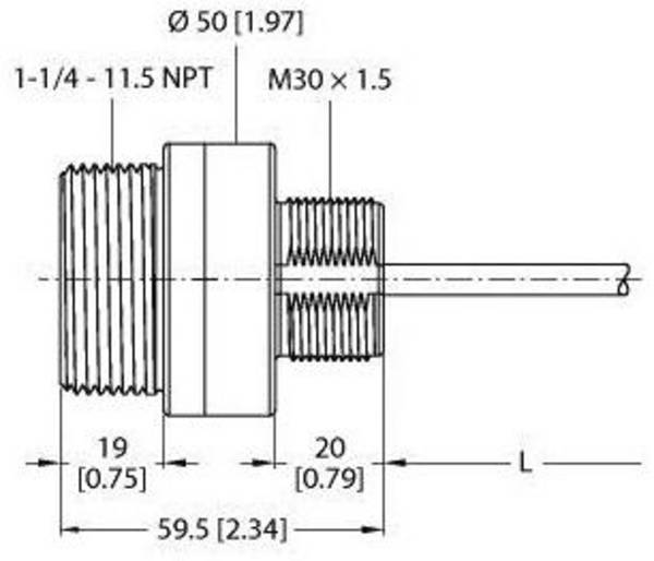 Turck Ultraschallsensor K50UX2CRA