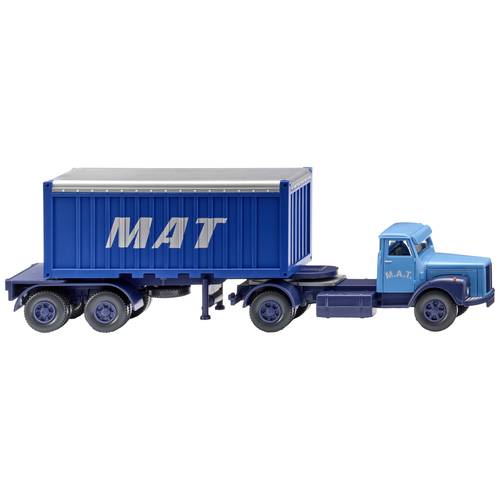 Wiking 052604 H0 LKW Modell Scania Containersattelzug 20 M.A.T.