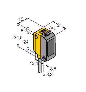 Turck Opto Sensor QS18VP6AF100 W/30