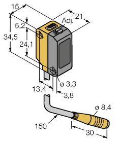 Turck Opto Sensor QS18VN6AF100Q