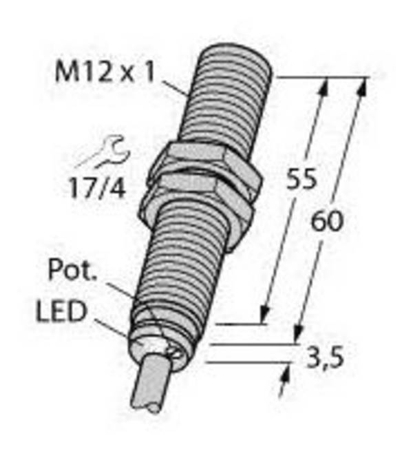 Turck Sensor BC3-M12-AN6X