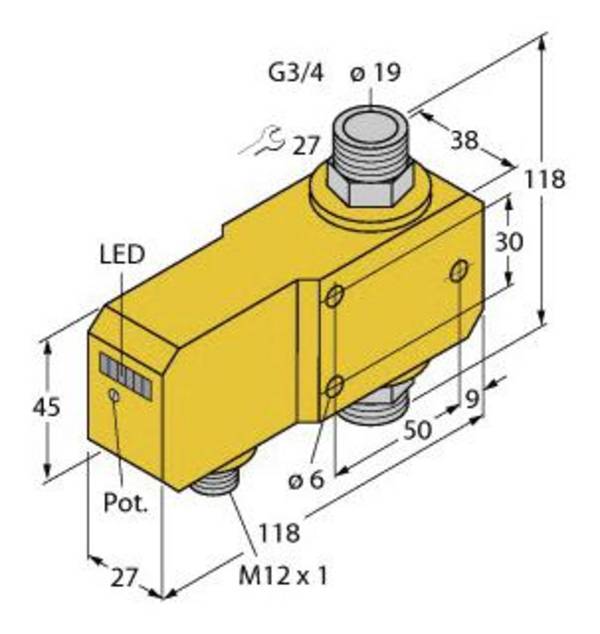 Turck Inline-Sensor FCI-D20A4P-ARX-H1140