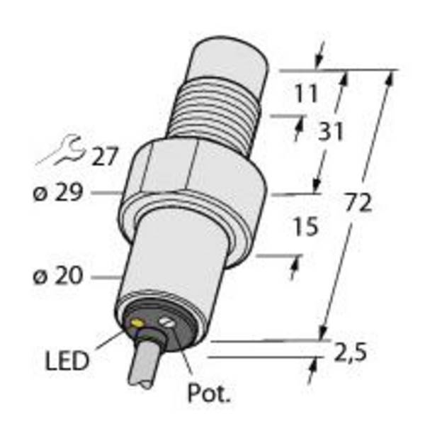 Turck Sensor BC5-S185-AN4X