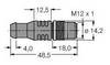Turck 6602250 Sensor-/Aktor-Steckverbinder, unkonfektioniert M12 Abschlusswiderstand Polzahl Sensoren: 4 1 St. Piece
