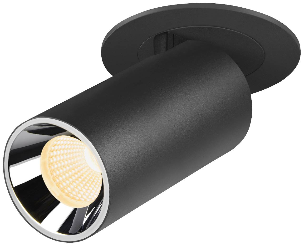 SLV 1006941 NUMINOS PROJECTOR S LED-Einbauleuchte LED 8.6 W Schwarz, Chrom