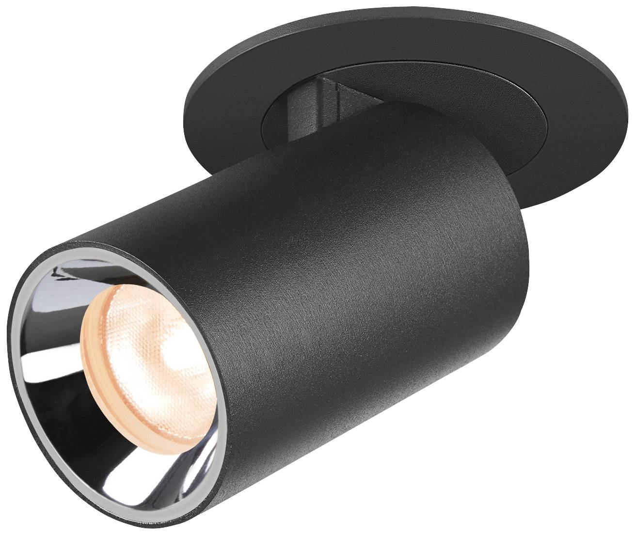 SLV 1006875 NUMINOS PROJECTOR XS LED-Einbauleuchte LED 7 W Schwarz, Chrom