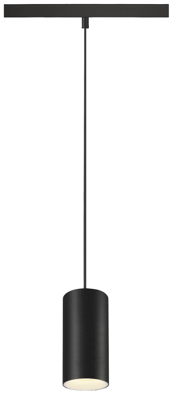 SLV NUMINOS S LED-Pendelleuchte Track 16 W LED Schwarz, Weiß