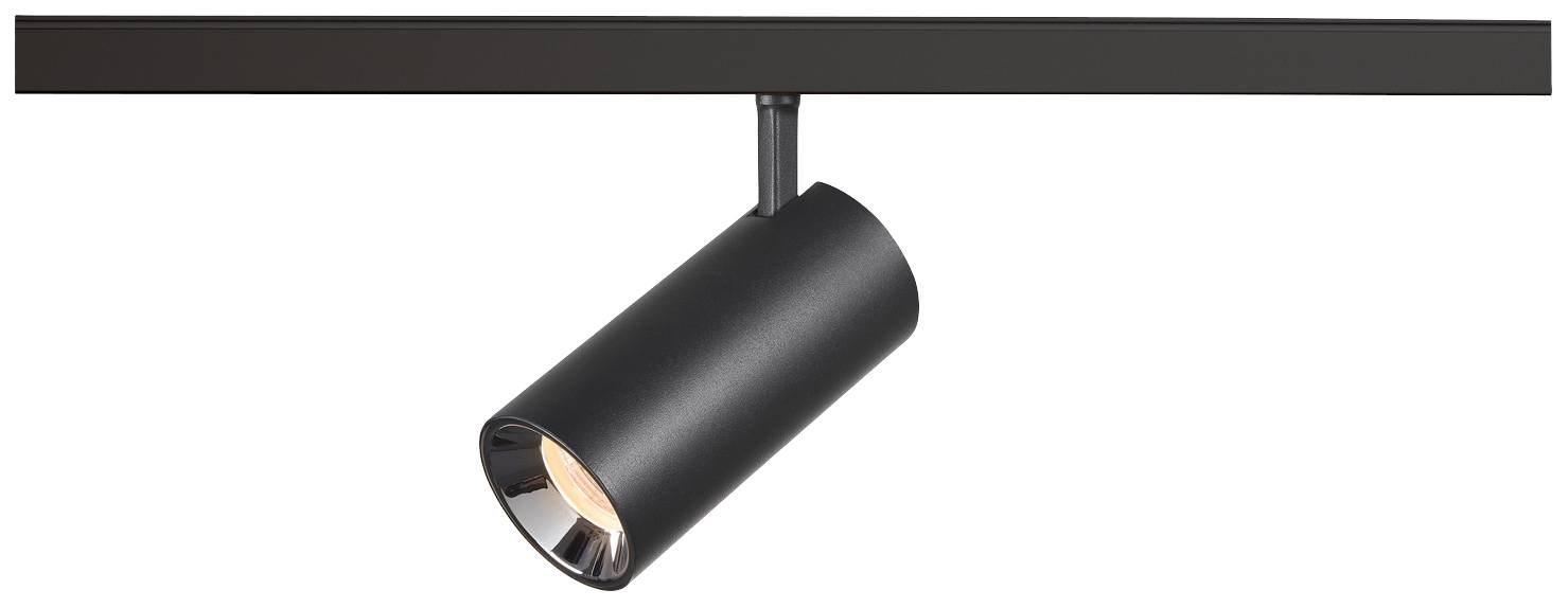 SLV NUMINOS S Niedervolt-Schienensystem-Leuchte Track 16 W LED Schwarz, Chrom