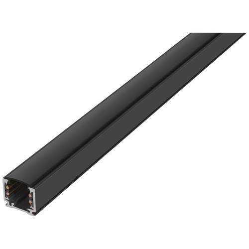 SLV Track Niedervolt-Schienensystem-Komponente Schienenabdeckung Schwarz 1006611 48V TRACK