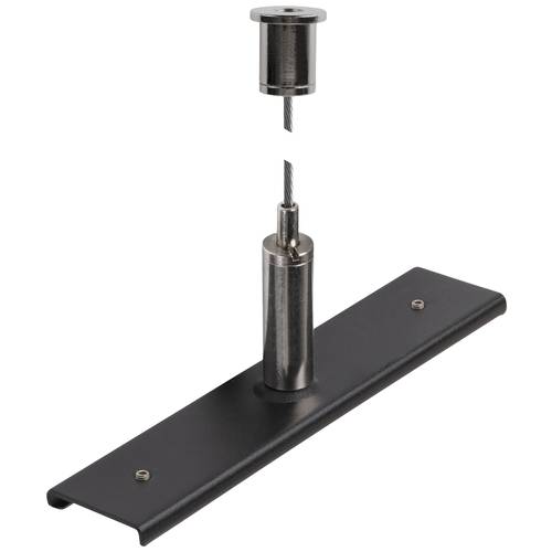 SLV Niedervolt-Schienensystem-Komponente Abhängeset Schwarz 1006603 48V TRACK