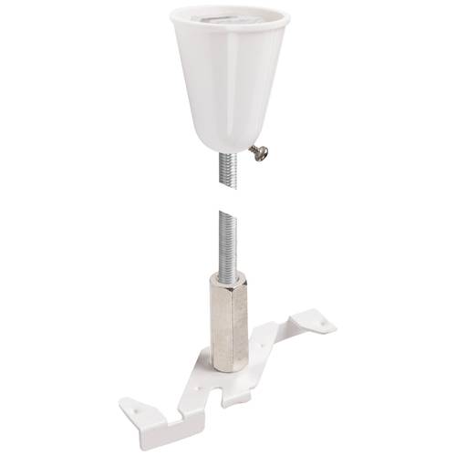 SLV 48V TRACK 1006606 Niedervolt-Seilsystem-Komponente Pendelabhängung Weiß