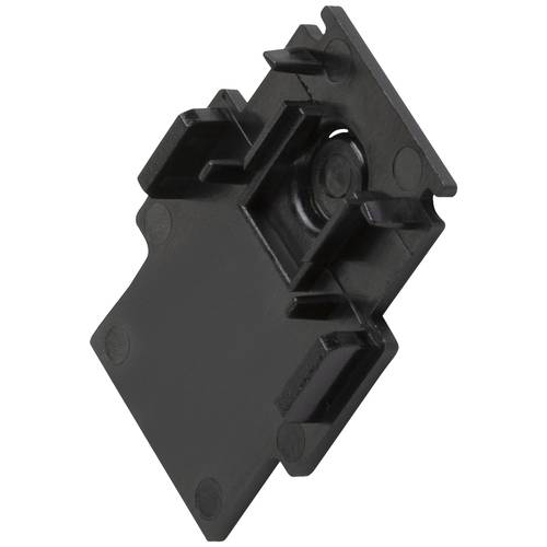 SLV Track Niedervolt-Schienensystem-Komponente Endkappe Schwarz 1006597 48V TRACK