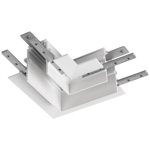 SLV Track Niedervolt-Schienensystem-Komponente L-Verbinder Weiß 1006590