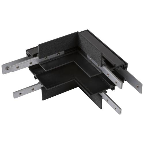 SLV Track Niedervolt-Schienensystem-Komponente L-Verbinder Schwarz 1006591