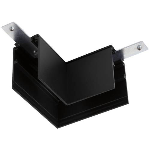 SLV Track Niedervolt-Schienensystem-Komponente L-Verbinder Schwarz 1006583 48V TRACK für Aufbauschiene tief rechts