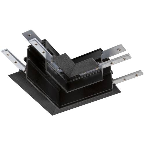 SLV Track Niedervolt-Schienensystem-Komponente L-Verbinder Schwarz 1006587